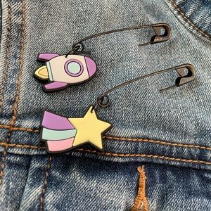 Celestial Delights: Outer Space-themed Pins
